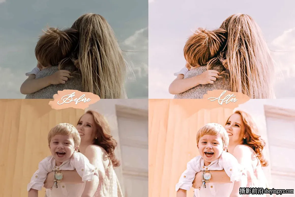 亲子全家福后期调色LR预设Mommy Collection Lightroom Presets
