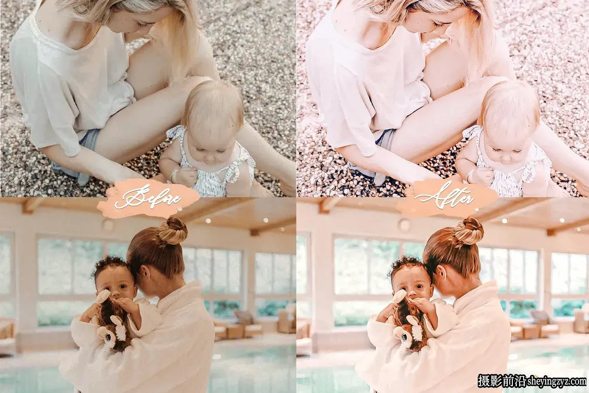 亲子全家福后期调色LR预设Mommy Collection Lightroom Presets