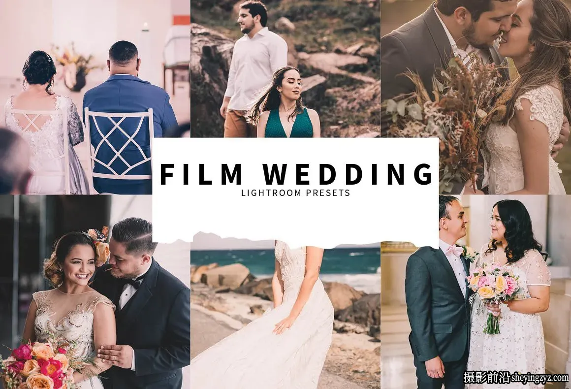 复古电影婚礼胶片人像LR预设 Film Wedding Lightroom Presets