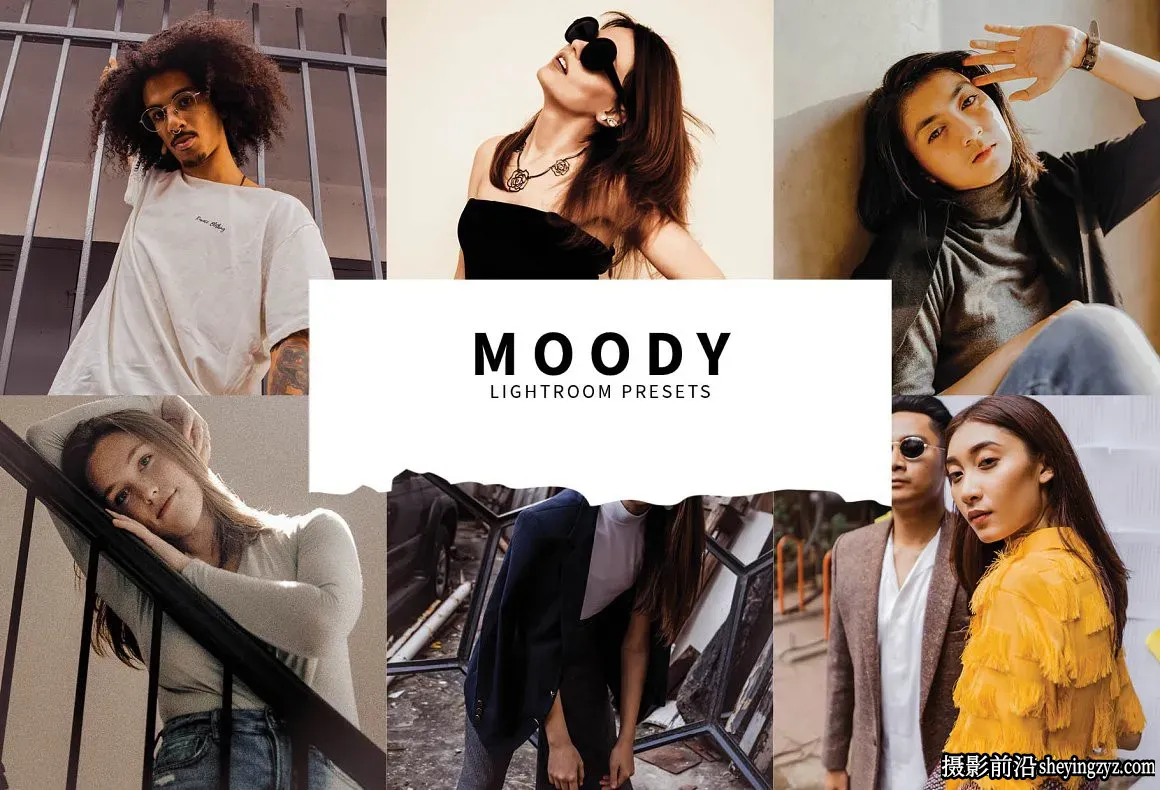 情绪电影人像后期调色Lightroom预设 Moody Lightroom Presets