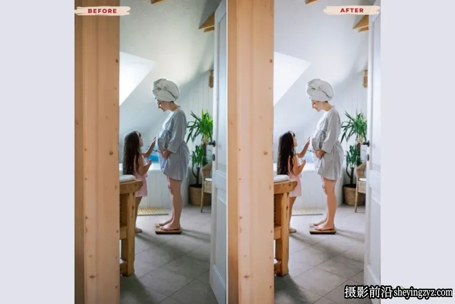 通透明亮人像奶油色调Lightroom预设 INDOOR Lightroom Presets