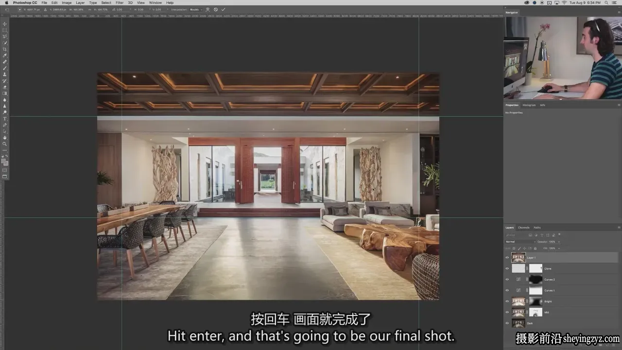 Fstoppers-Mike Kelley酒店度假村建筑室内摄影第三季-独家精翻字幕