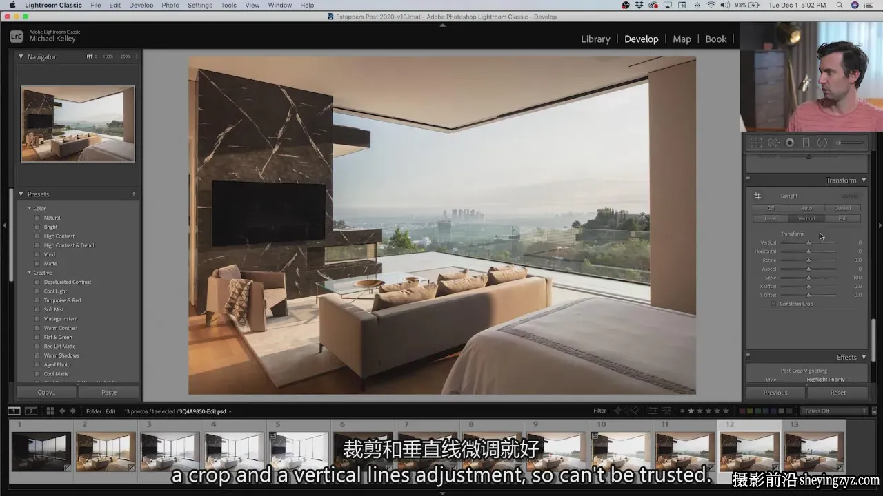 Fstoppers-Mike Kelley豪华建筑房地产酒店摄影第四部-独家精翻字幕