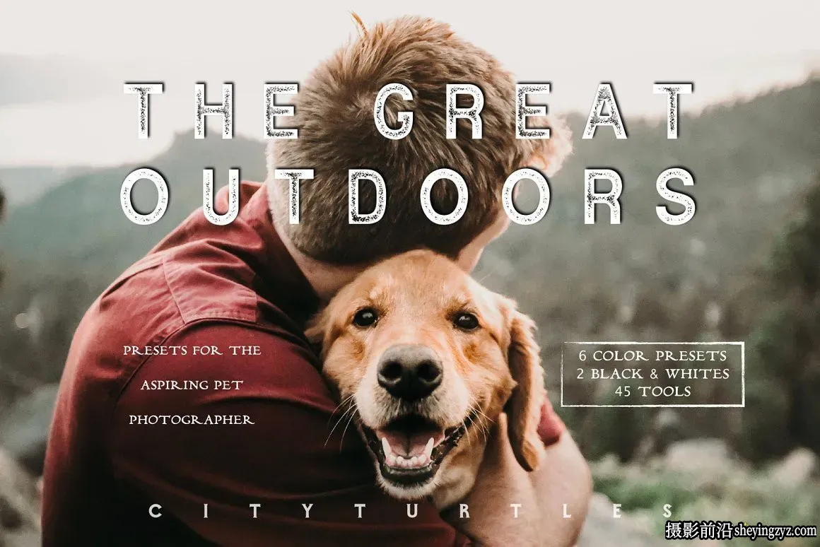 宠物摄影后期调色LR预设Moody Pet Photography Kit Presets