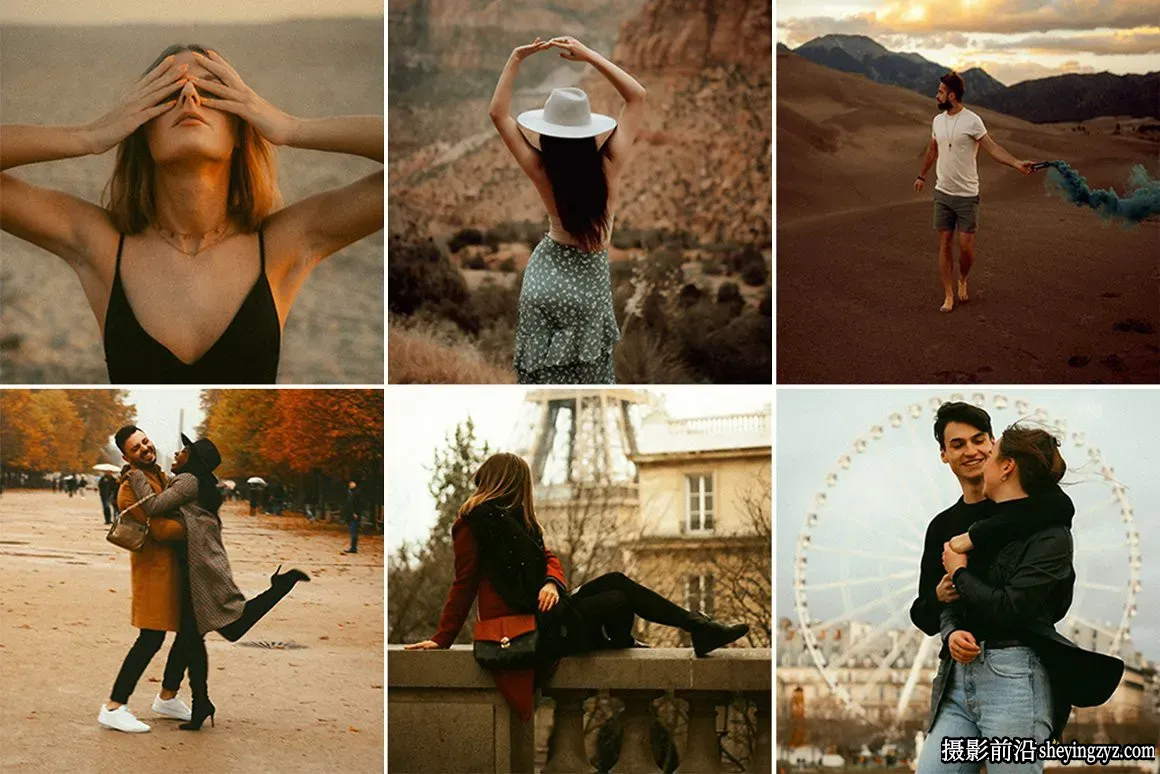 复古暖色调电影胶片人像LR预设 Vintage Film Lightroom Presets