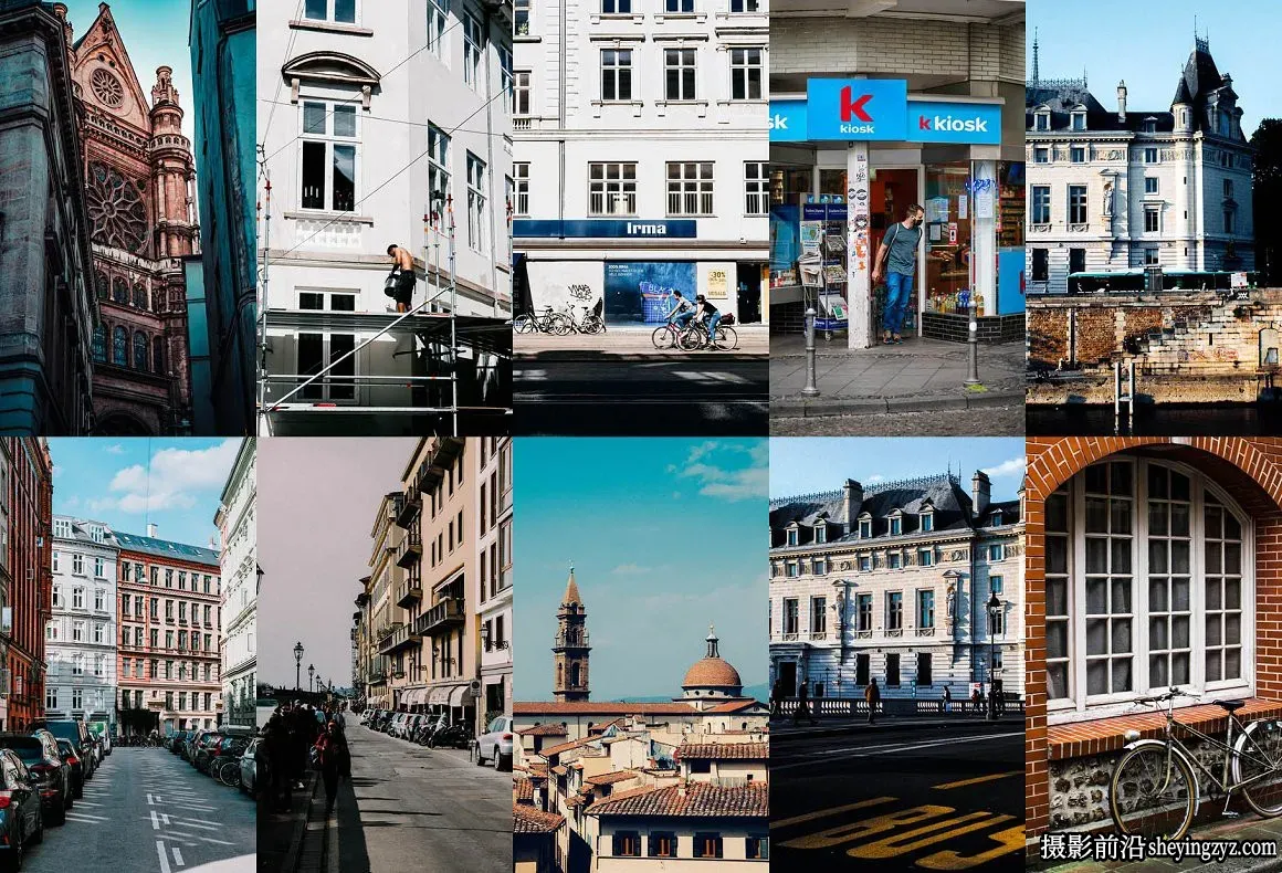 城市旅行建筑摄影调色Lightroom预设Architect Lightroom Presets