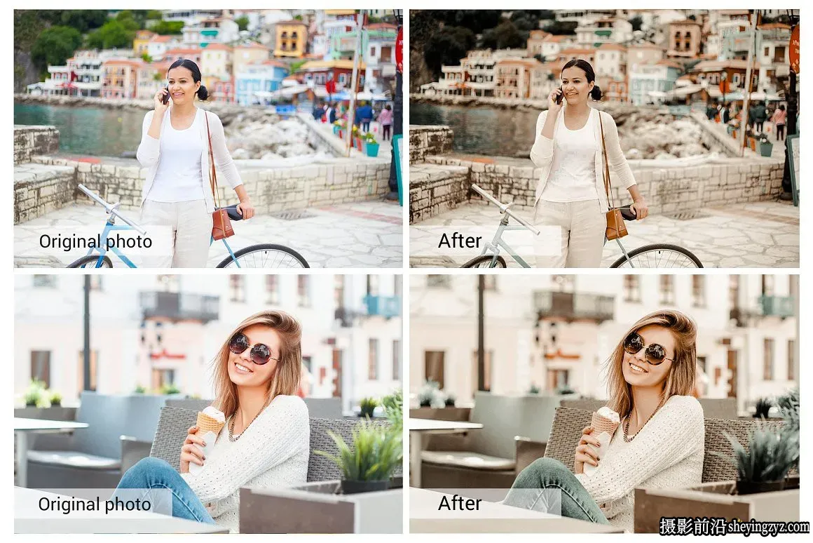 咖啡色电影胶片人像调色LR预设LUT调色预设Coffe Milk Presets
