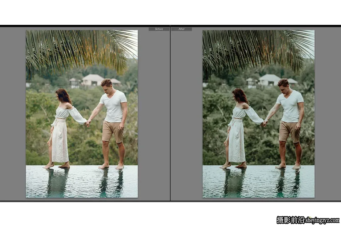 森系旅拍电影人像调色LR预设Summer Greens Lightroom Preset