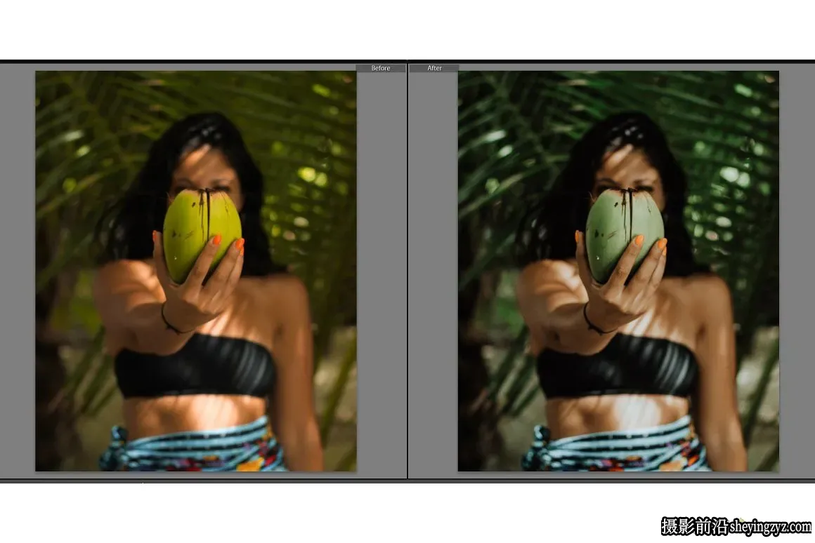 森系旅拍电影人像调色LR预设Summer Greens Lightroom Preset