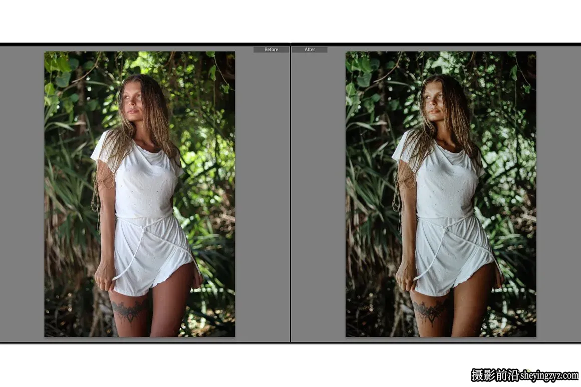 森系旅拍电影人像调色LR预设Summer Greens Lightroom Preset