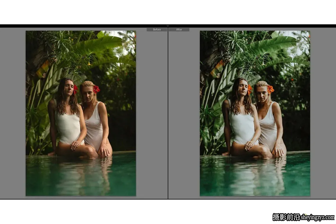 森系旅拍电影人像调色LR预设Summer Greens Lightroom Preset