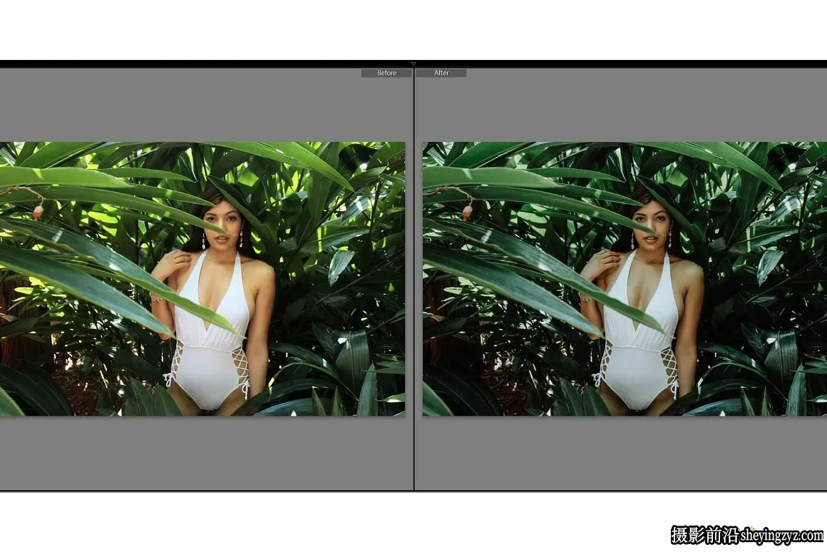 森系旅拍电影人像调色LR预设Summer Greens Lightroom Preset
