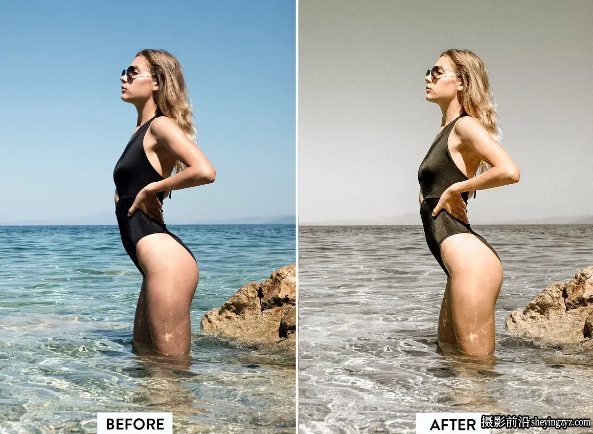 青铜色电影胶片人像调色LR预设HONEY Premium Lightroom Preset