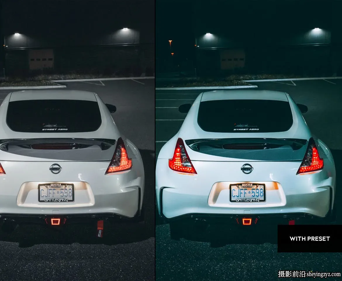 城市霓虹夜景赛博朋克电影效果LR调色预设ARTA Night Presets