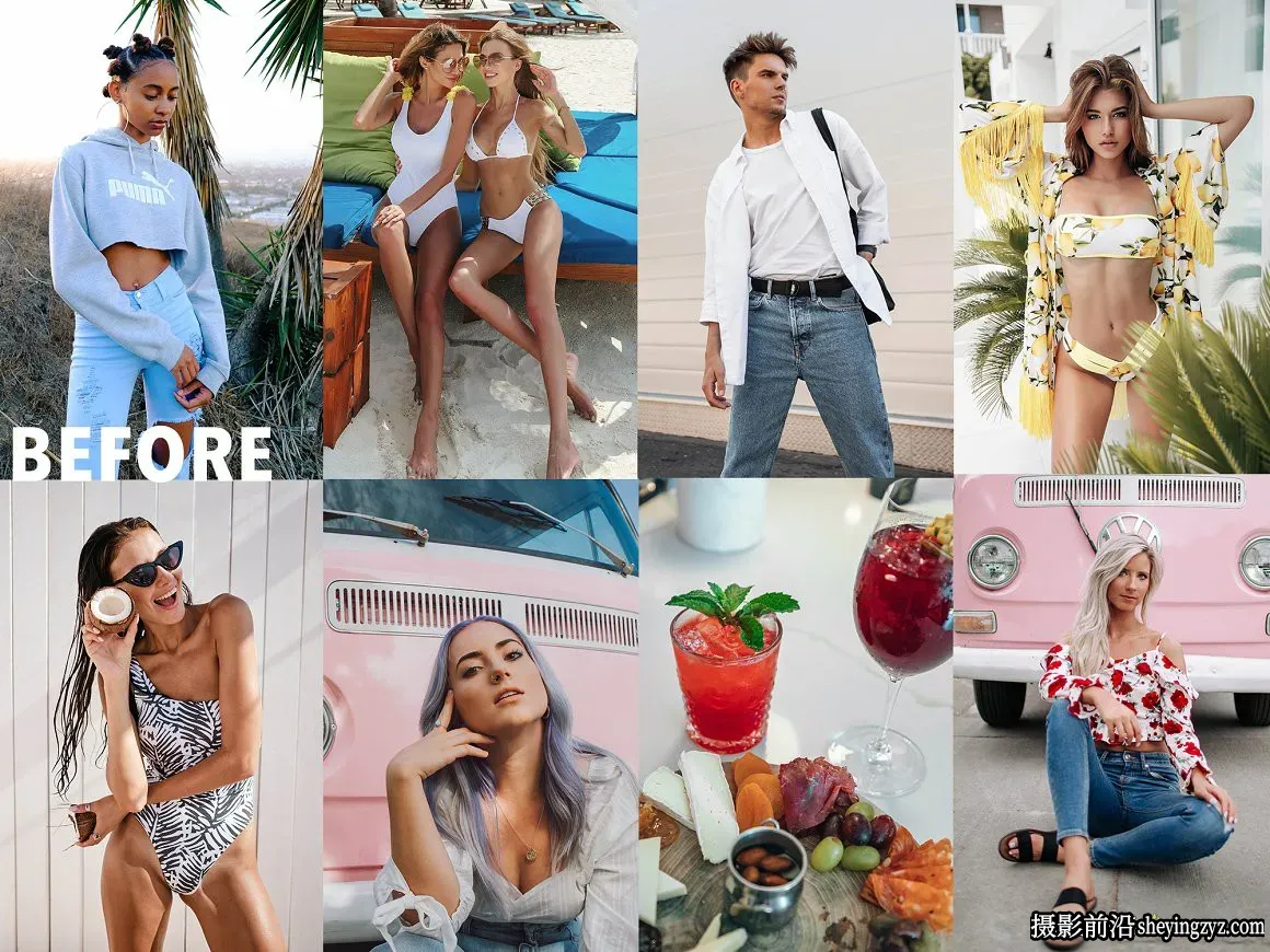 明亮清新胶片人像Lightroom预设CLEAN AIRY LIGHTROOM PRESETS