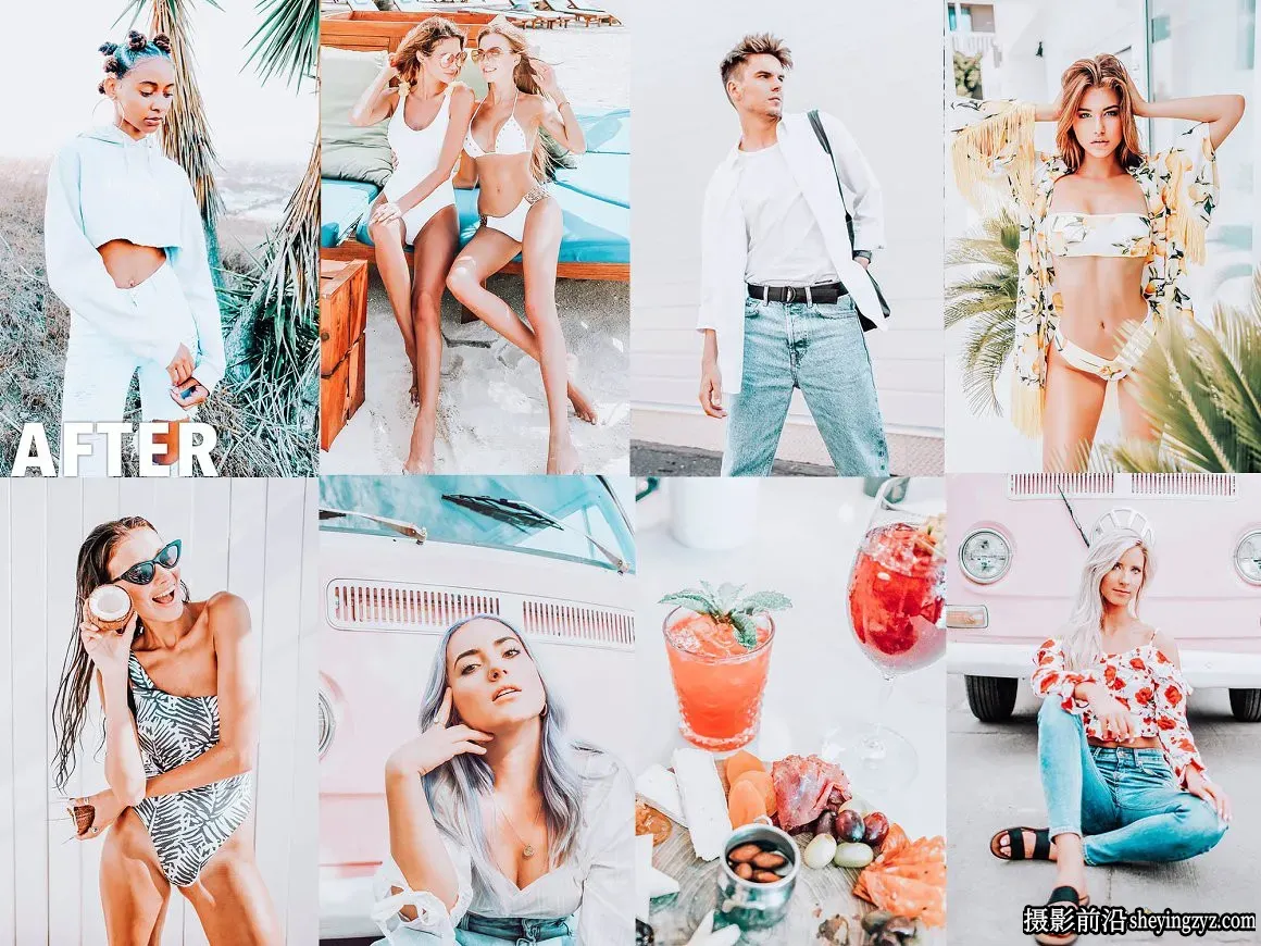 明亮清新胶片人像Lightroom预设CLEAN AIRY LIGHTROOM PRESETS