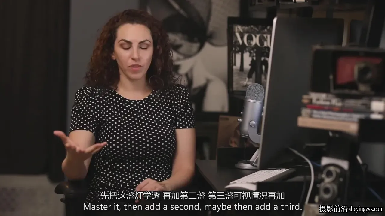 Lindsay Adler 完整的为期10周工作室布光大师班教程-独家精翻中英字幕