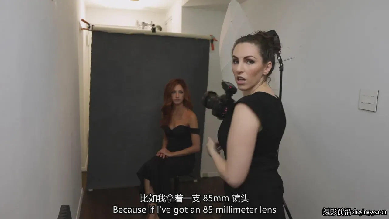 Lindsay Adler 在小型工作室拍摄高级感人像教程-独家精翻中英字幕