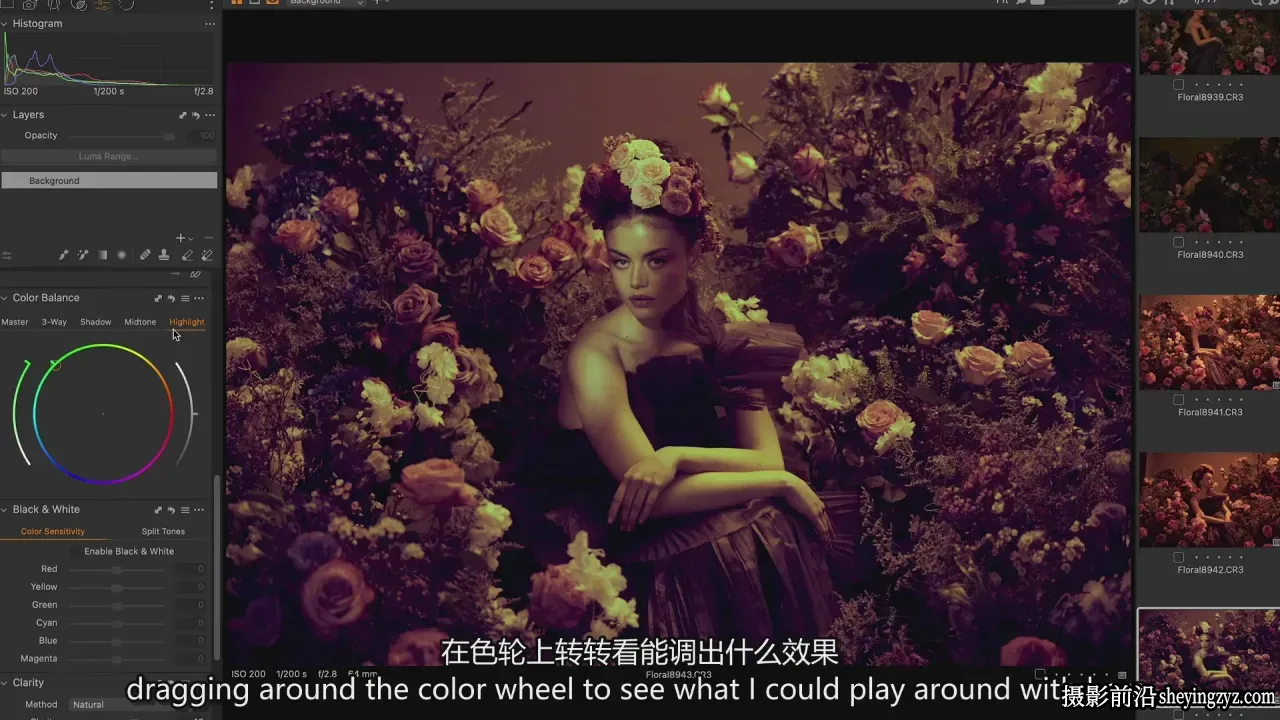 Lindsay Adler - Learn+系列第25期春日花卉人像摄影-独家精翻中英字幕