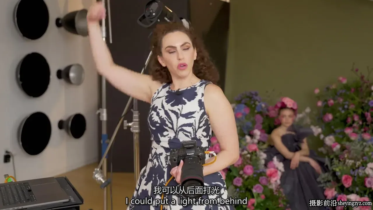 Lindsay Adler - Learn+系列第25期春日花卉人像摄影-独家精翻中英字幕