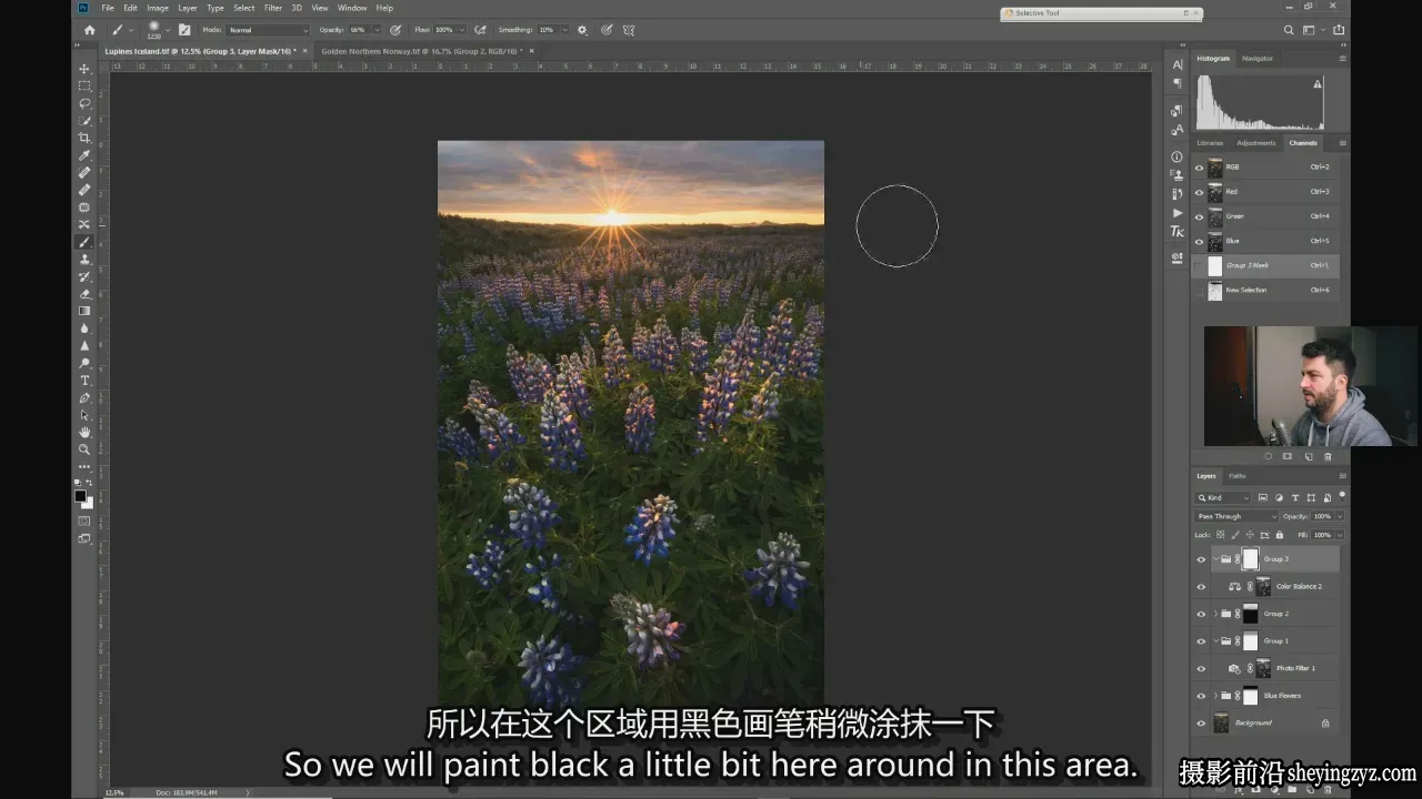 Daniel Gastager 风光摄影师PS教程-亮度蒙版指南-独家精翻字幕