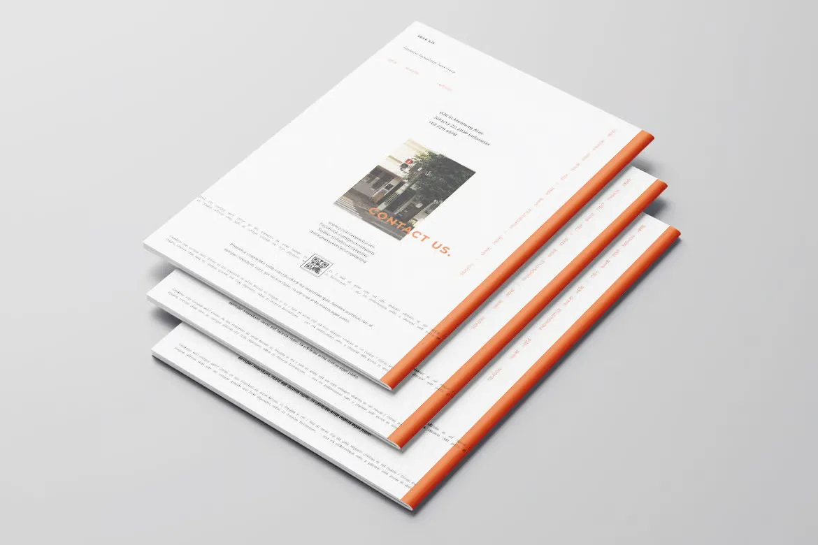 时尚服装目录排版设计打印InDesign模板 第9卷
