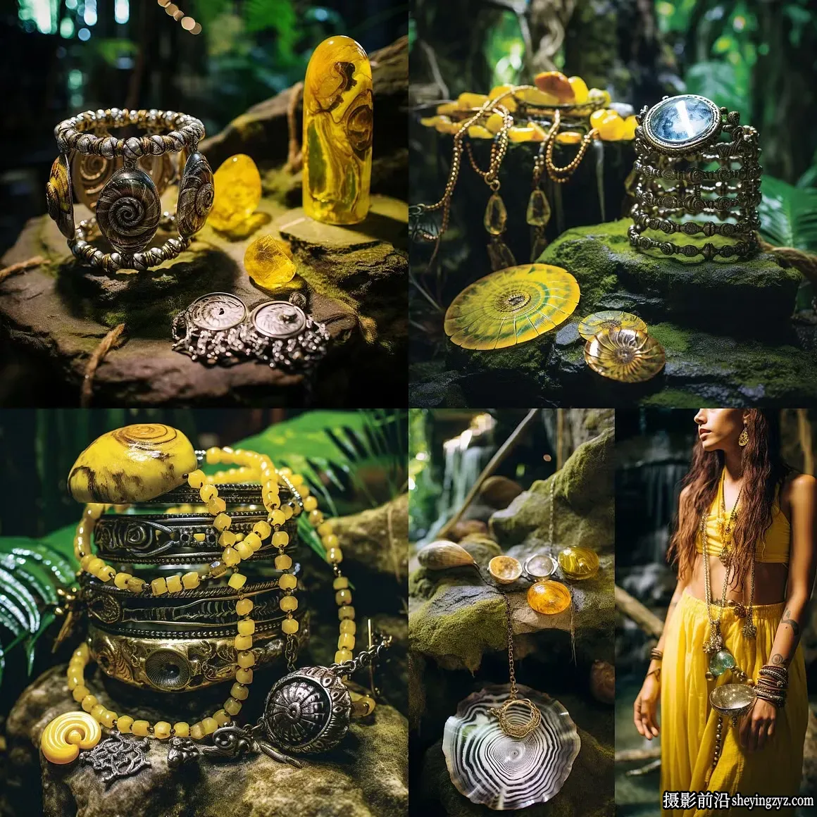 554个Midjourney珠宝摄影AI提示词-涵盖项链耳环手链戒指-第二卷