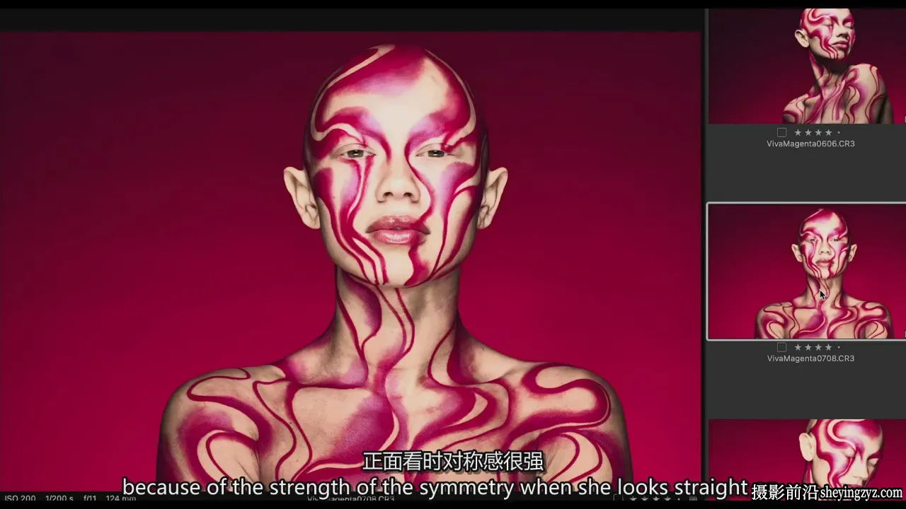 Lindsay Adler -Learn 23-潘通年度洋红色彩布光教程-独家精翻字幕