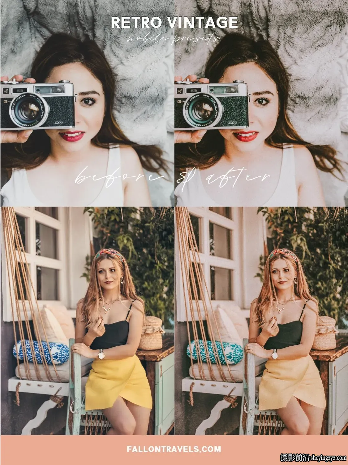 温暖复古电影胶片人像Lightroom预设 Retro Lightroom Presets