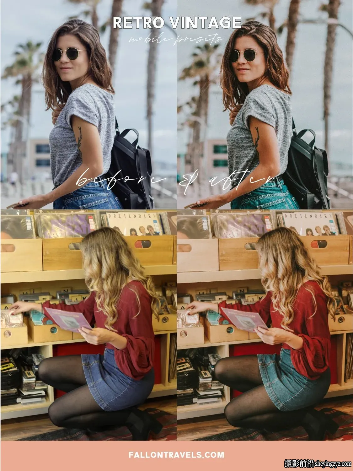 温暖复古电影胶片人像Lightroom预设 Retro Lightroom Presets