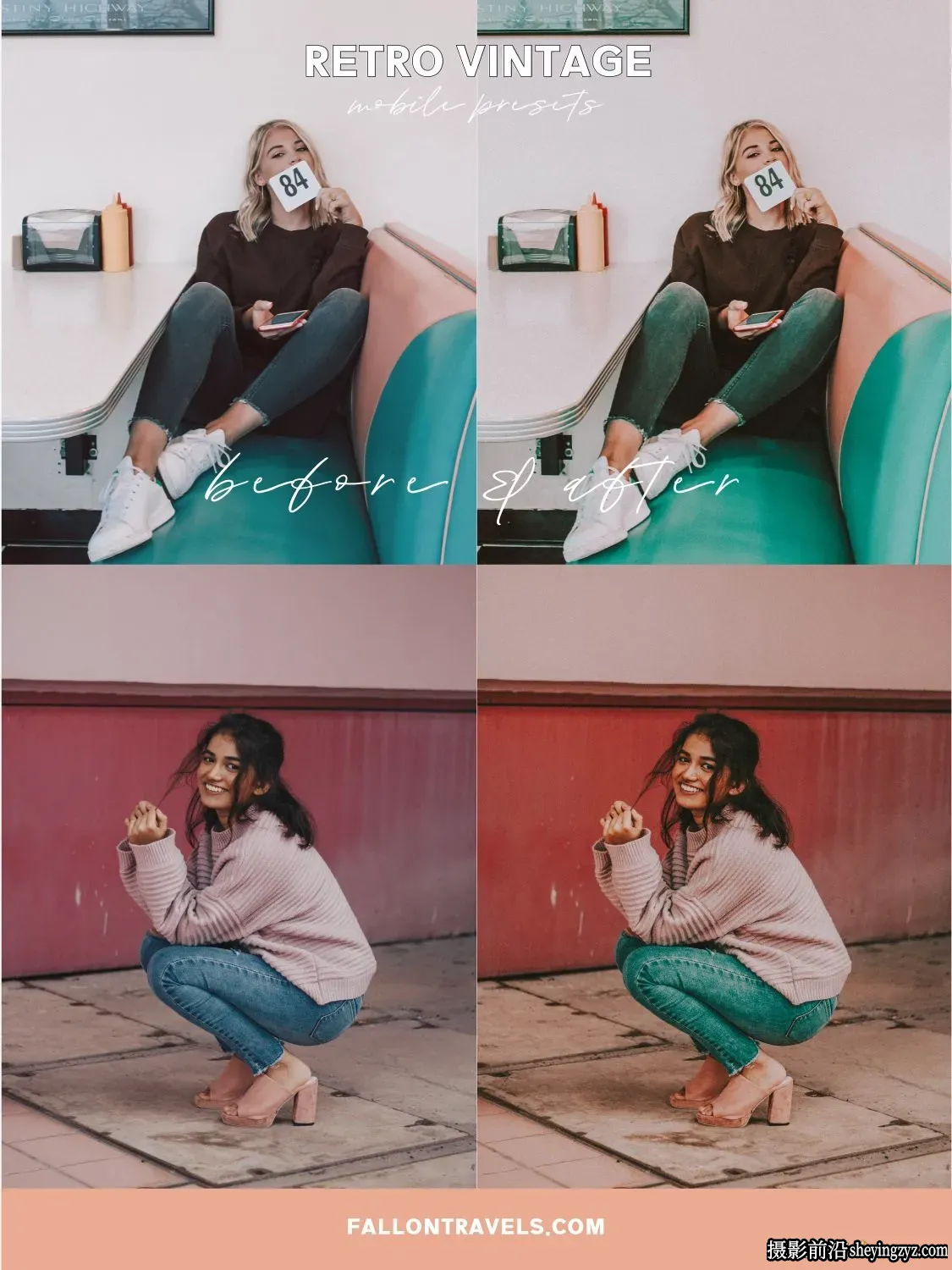 温暖复古电影胶片人像Lightroom预设 Retro Lightroom Presets