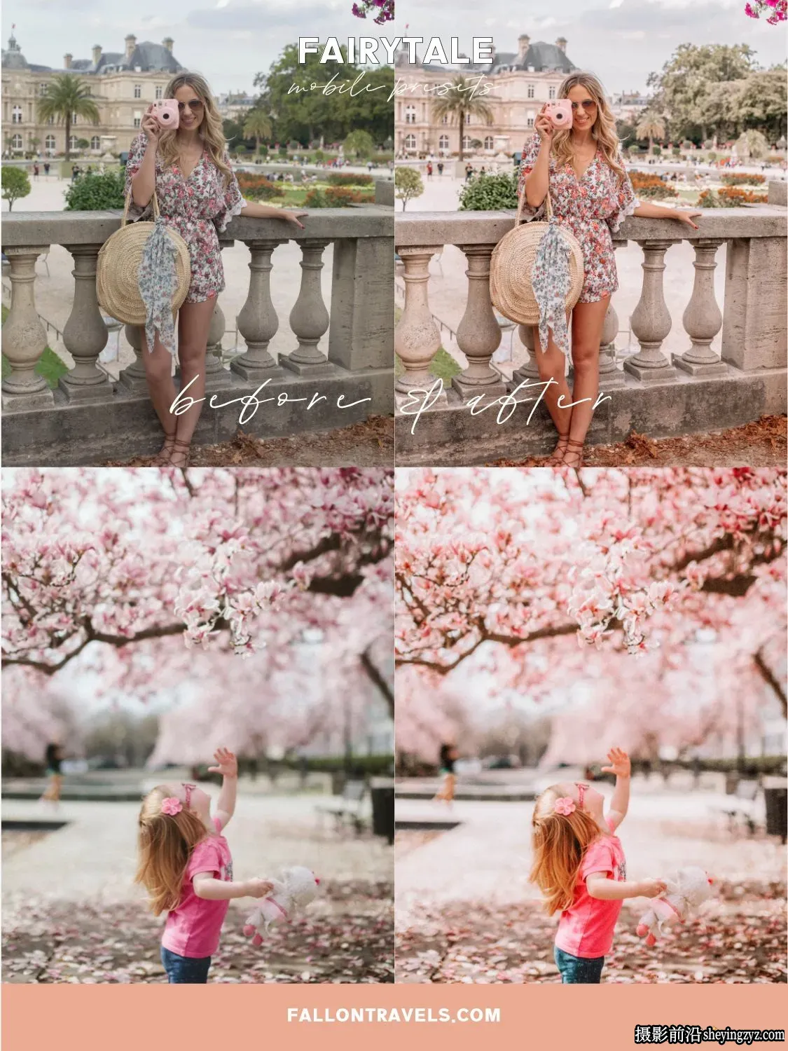 梦幻写真人像调色LR预设|手机LR预设 Dreamy Lightroom Presets