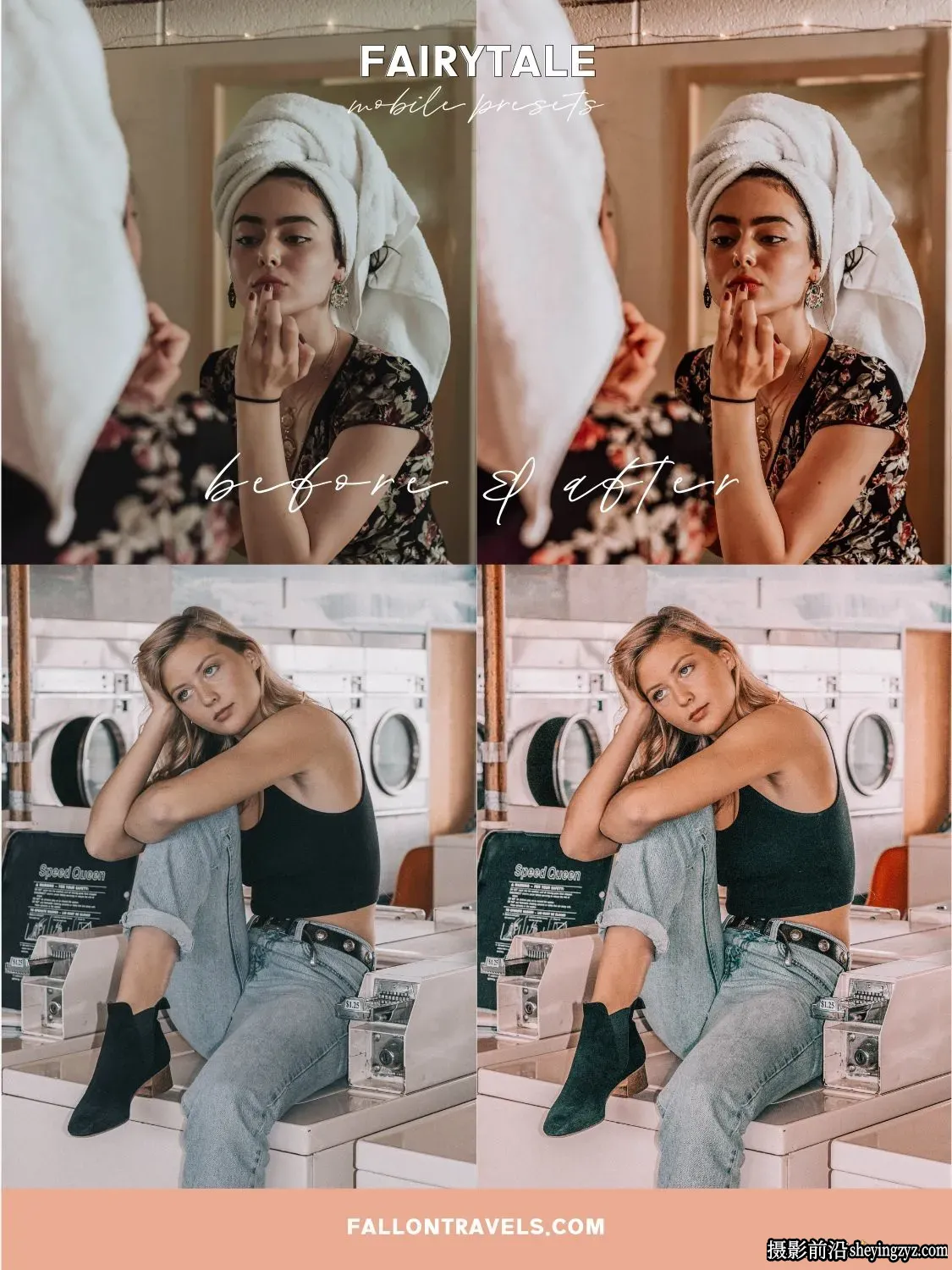 梦幻写真人像调色LR预设|手机LR预设 Dreamy Lightroom Presets