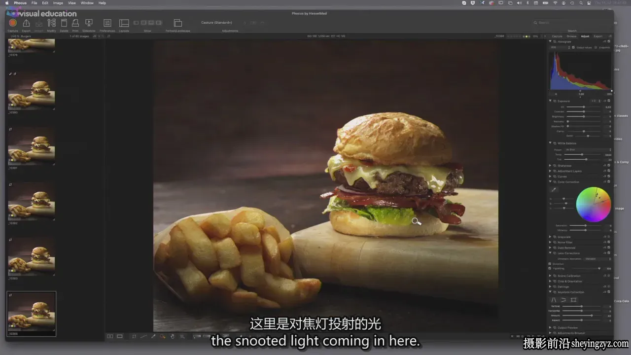 Karl Taylor掌握汉堡美食摄影造型布光教程-独家精翻中英字幕