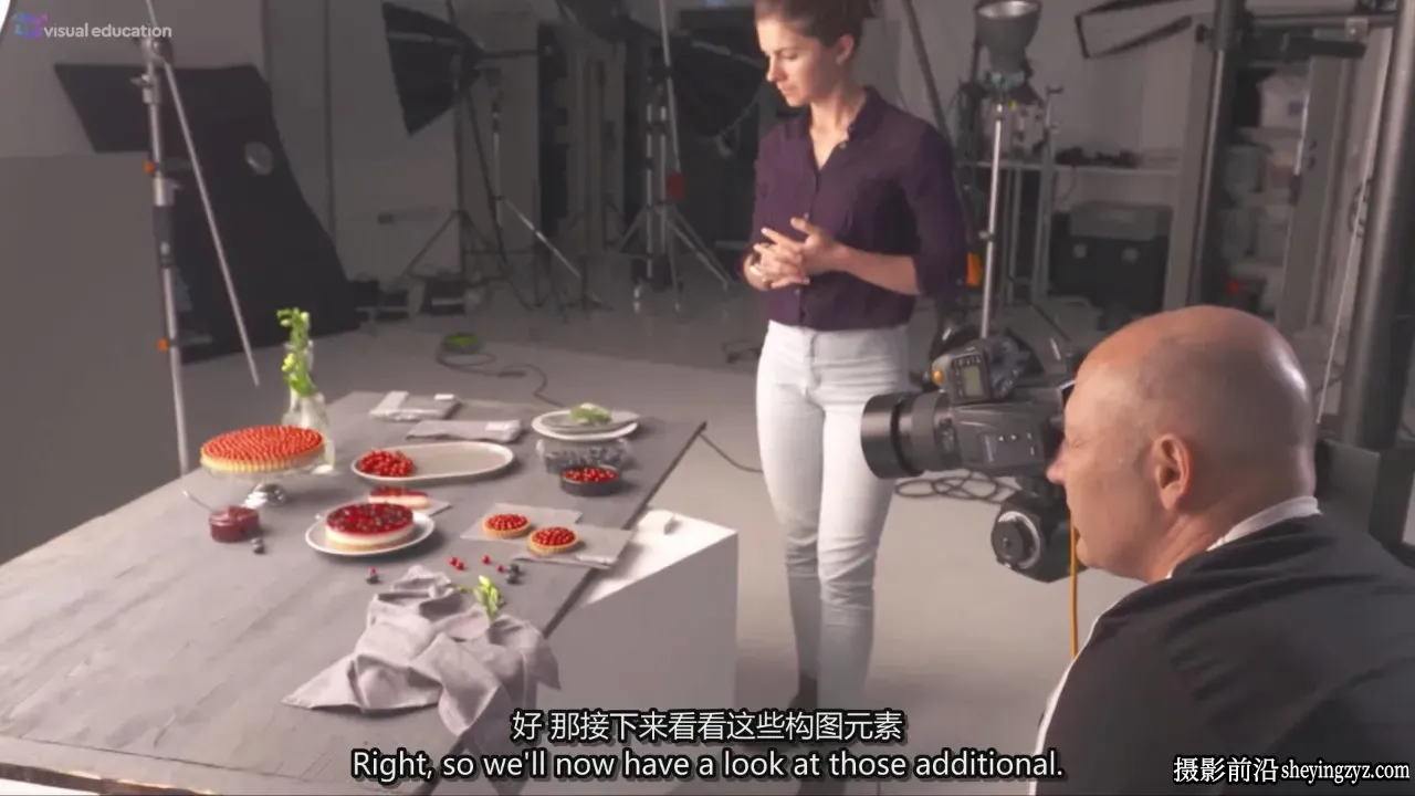Karl Taylor 拍摄烘焙美食蛋糕布光教程-独家精翻中英字幕