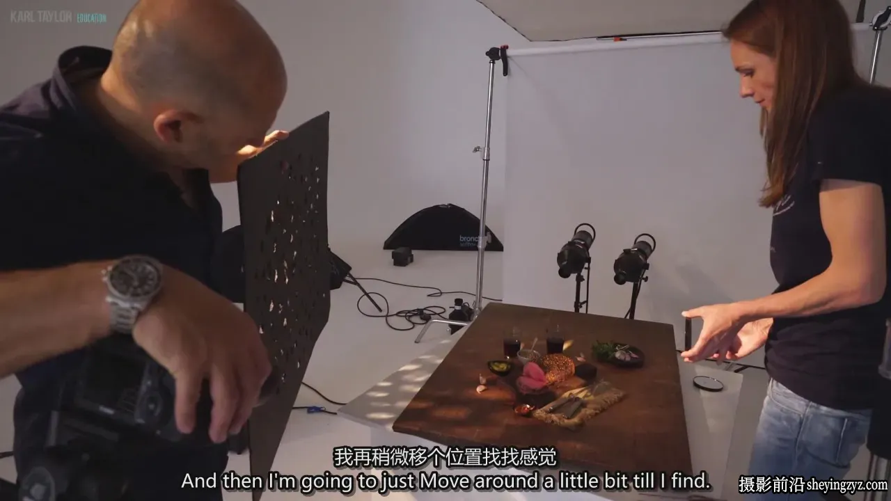 Karl Taylor 乡村美食烤牛肉摄影布光造型教程-独家精翻中英字幕