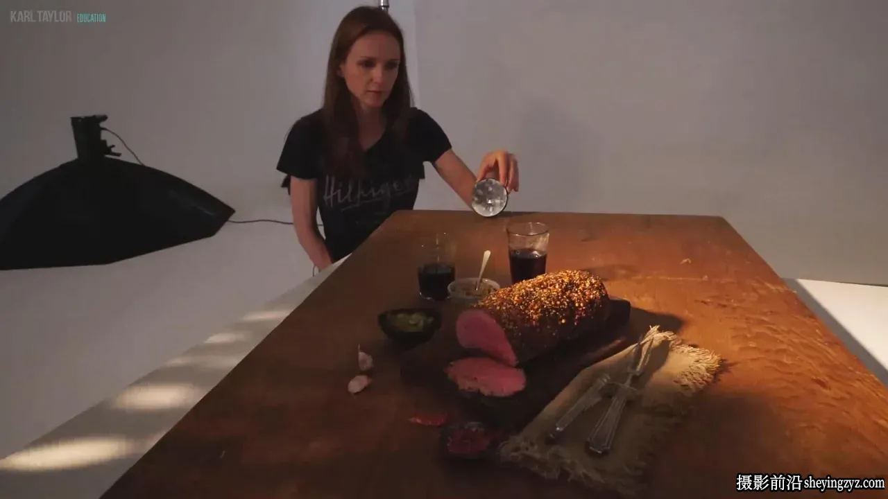 Karl Taylor 乡村美食烤牛肉摄影布光造型教程-独家精翻中英字幕