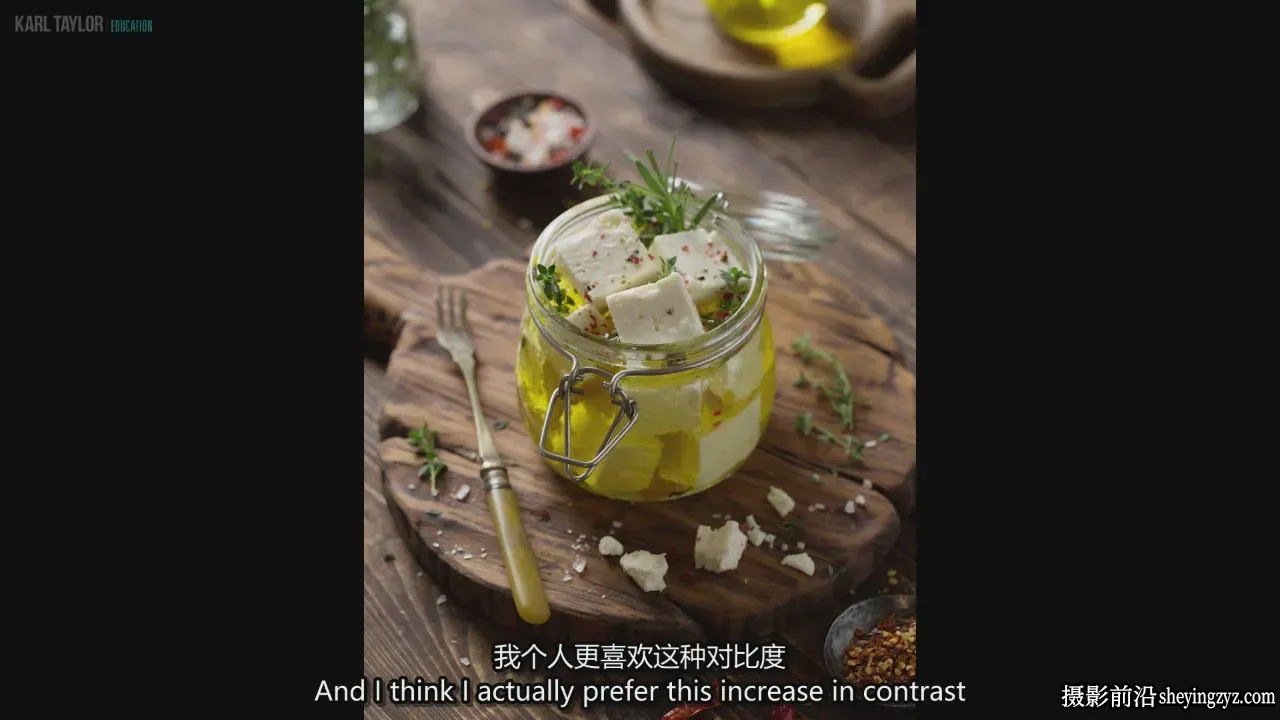 Karl Taylor 乡村美食菲达奶酪摄影布光造型教程-独家精翻中英字幕