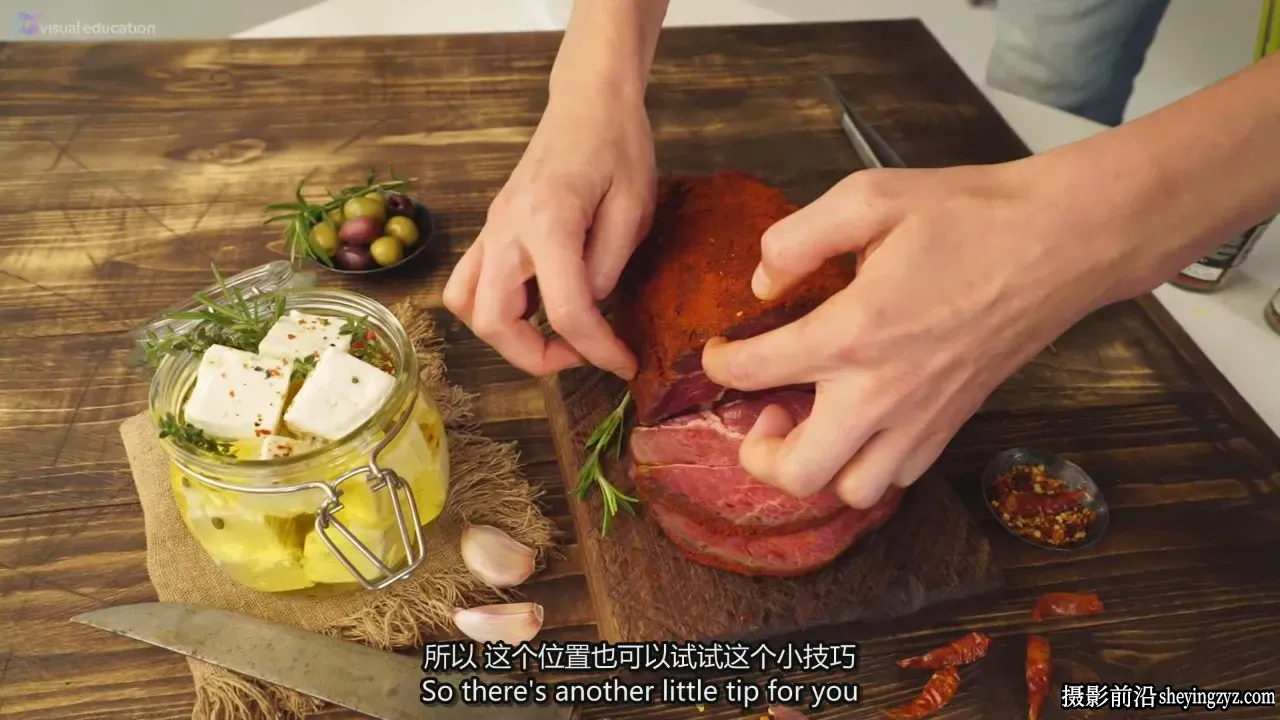 Karl Taylor 熏牛肉美食摄影灯光与造型教程-独家精翻中英字幕