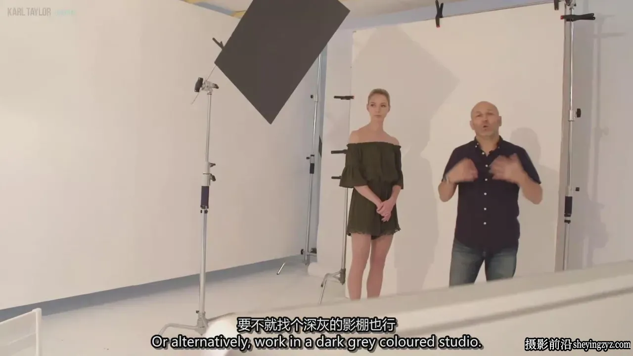 Karl Taylor 一盏灯布光10案例单灯创意案例教程-独家精翻中英字幕