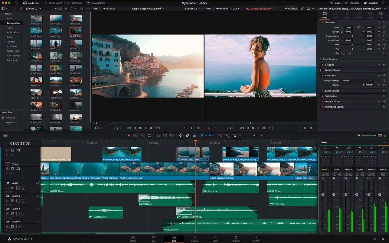 DaVinci Fusion Studio 21 mac v21.0 b37 影视后期特效合成软件