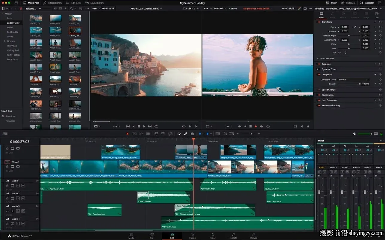 Blackmagic Fusion Studio v21.0.0.37 影视后期特效合成软件
