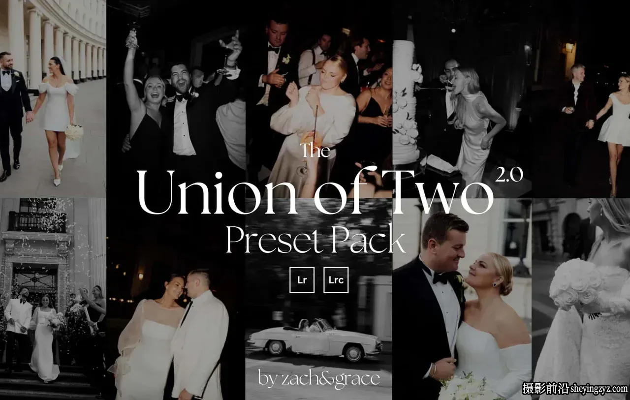 杂志电影婚礼LR预设Zach and Grace Union Of Two Editorial Preset
