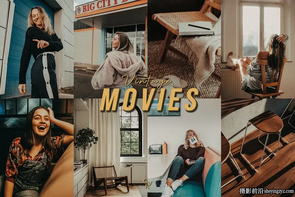 10种真实电影胶片调色Lightroom预设 Movies Lightroom Presets