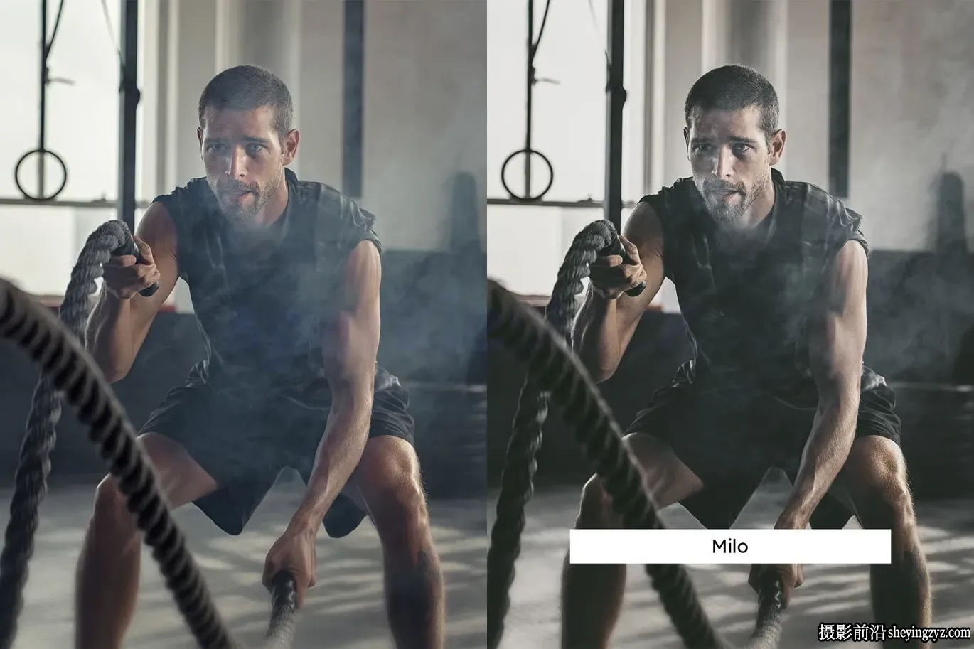 健身房健身人像LR预设+LUT预设Workout Lightroom Presets &amp; LUTs