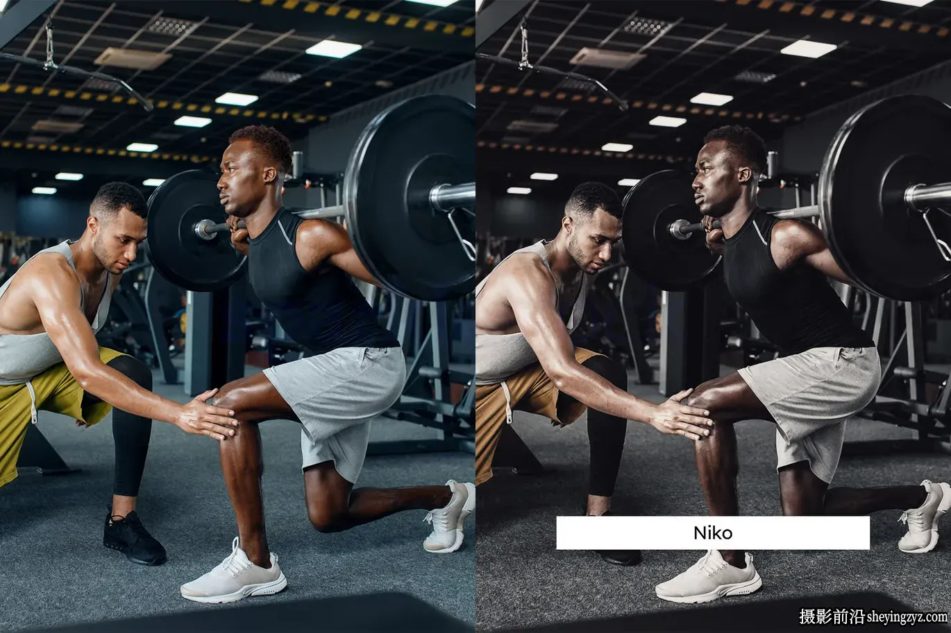 健身房健身人像LR预设+LUT预设Workout Lightroom Presets &amp; LUTs