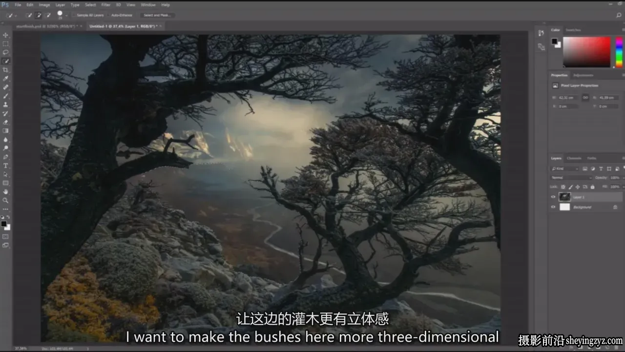 摄影师MaxRive从头到尾Photoshop对比度控制教程-独家精翻中英字幕
