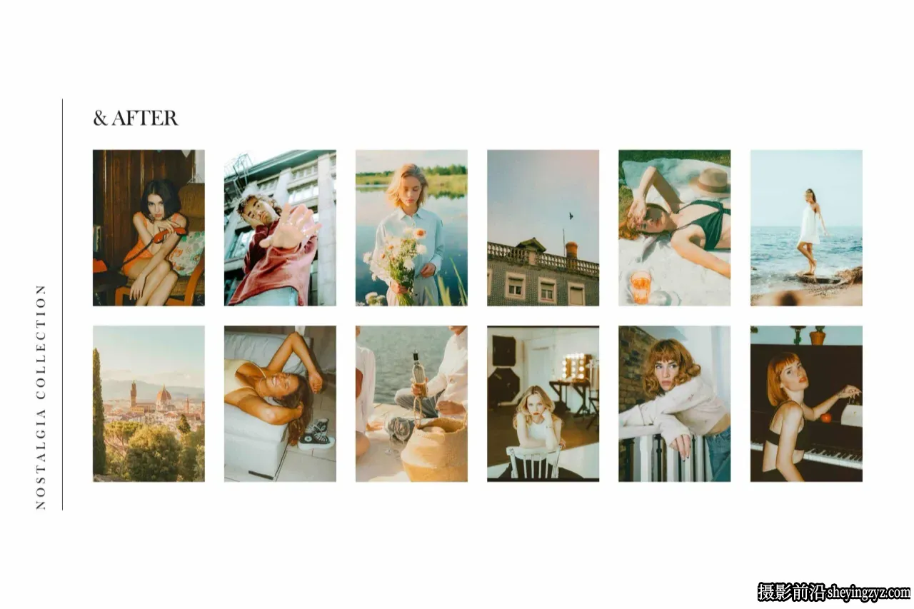 电影胶片模拟LR/LUT预设 The Wanderful Wayfairer-Nostalgia Presets
