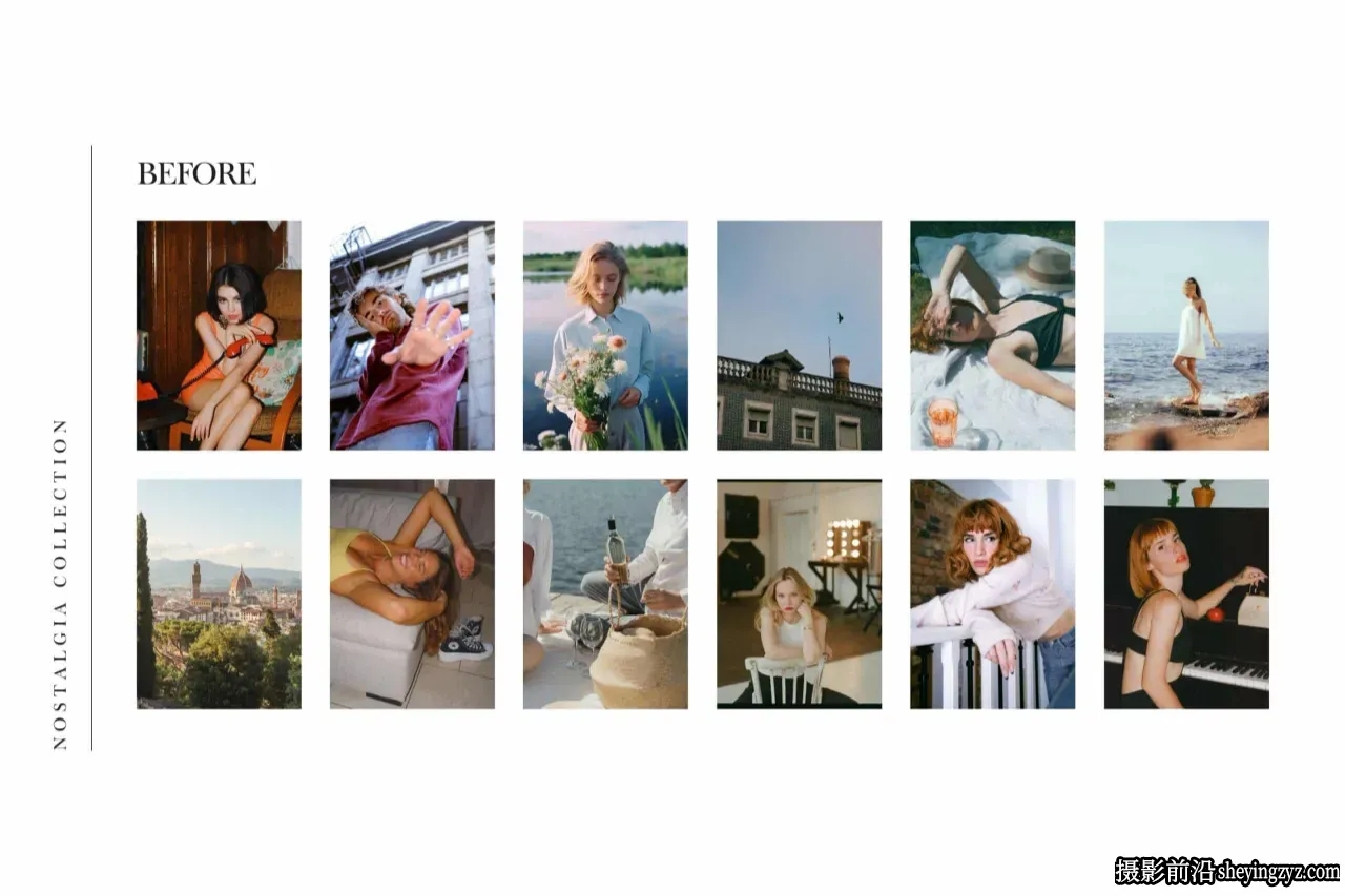 电影胶片模拟LR/LUT预设 The Wanderful Wayfairer-Nostalgia Presets
