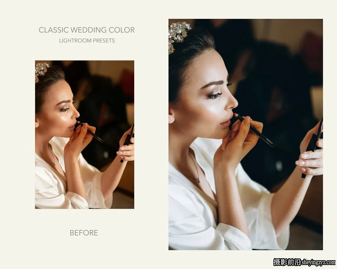 婚礼故事人像摄影调色Lightroom预设 Classsic Wedding Presets